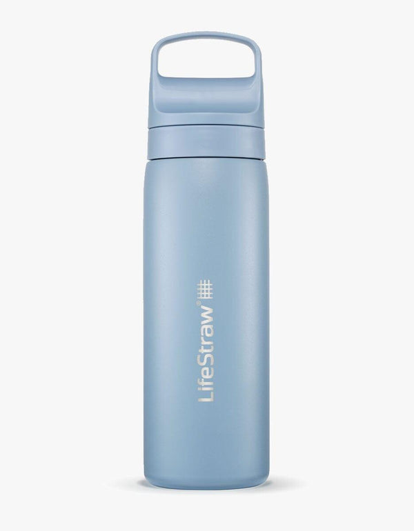 LifeStraw Go Series Stainless Steel 18 oz Icelandic Blue