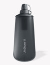 LifeStraw Peak Series Collapsible Squeeze 1L Gray