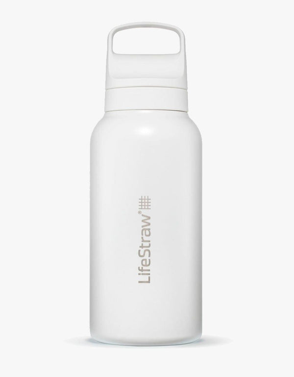 LifeStraw Go Series Stainless Steel 1L Polar White
