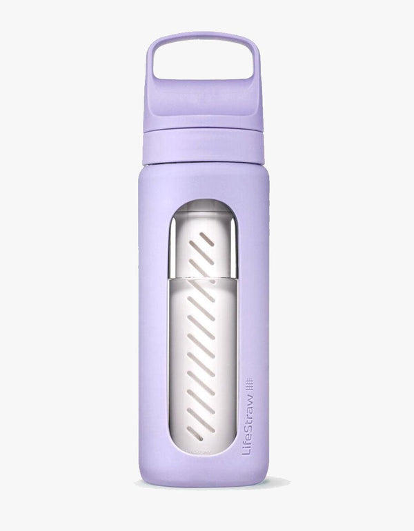 LifeStraw Go Series Glass 20 oz Provence Purple