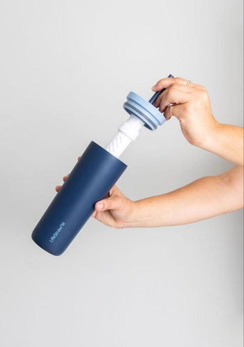 LifeStraw Go Series Tumbler 18 oz Lifestyle