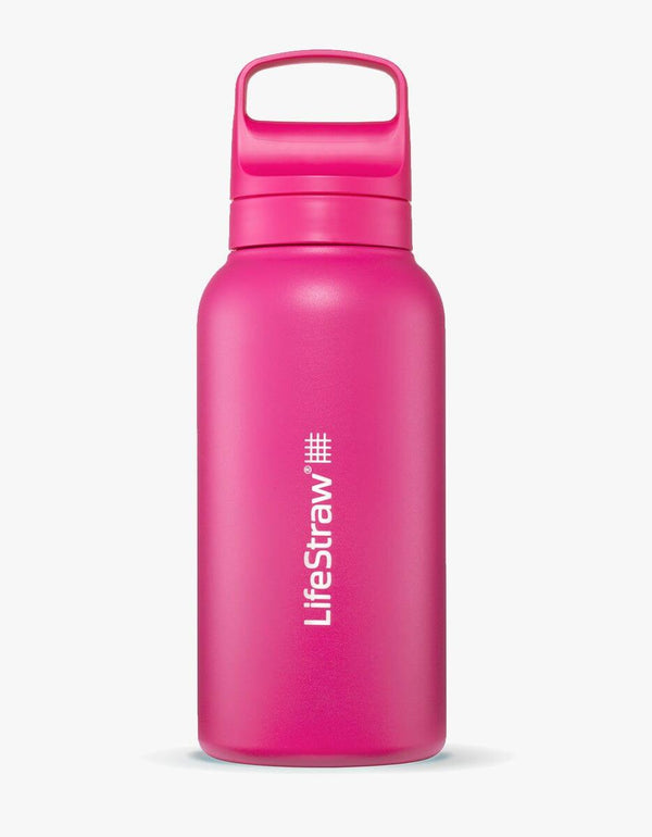 LifeStraw Go Series Stainless Steel 1L Orchid Pink